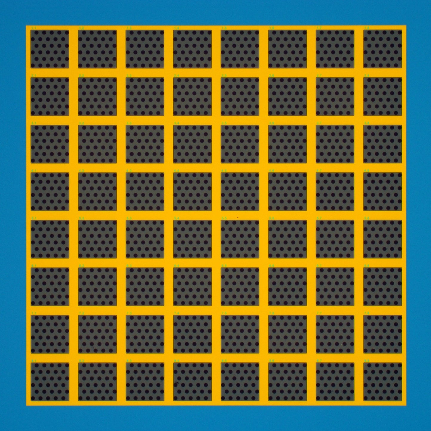 TEM grid with 8 um holes in a 20 nm membrane (20 pack)
