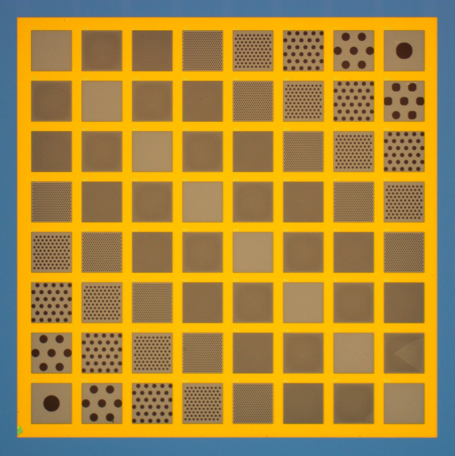 TEM grid with 0.5-32 um holes (6 pack)