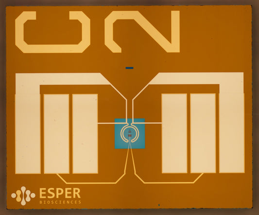 In-situ TEM grid with two electrical and four temperature contacts (5 pack)