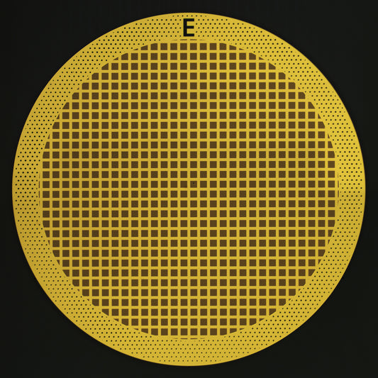 All-gold TEM grid, 300 mesh, with 1 um holes for cryo-CLEM (25 pack)