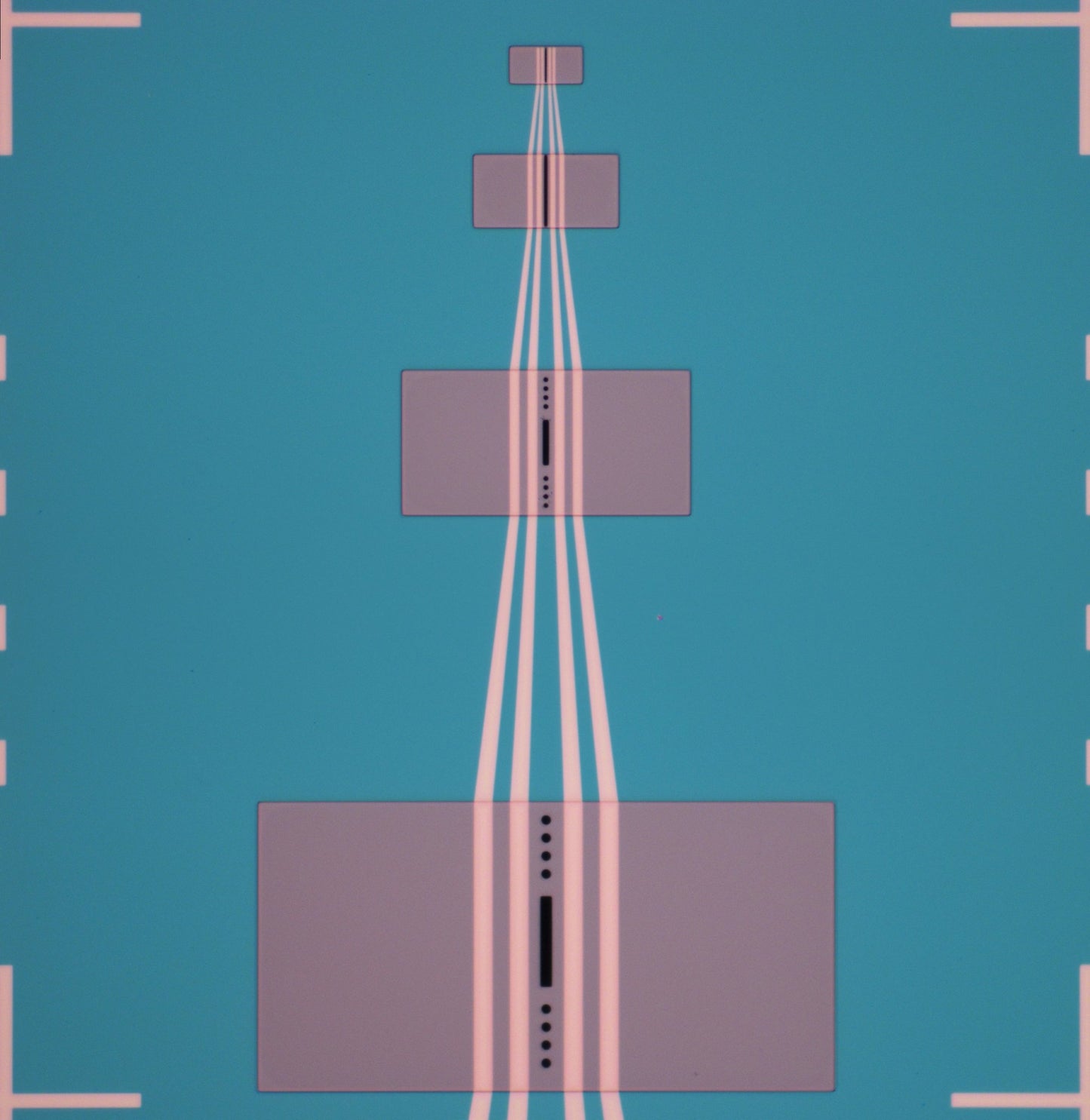 Ex-situ TEM grid with four electrical contacts (10 pack)